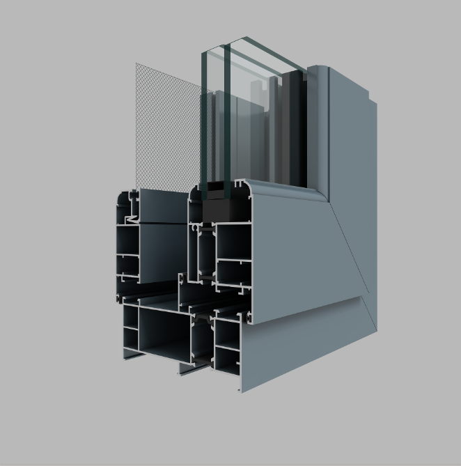 118窗紗一體外開(kāi)窗系列